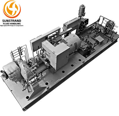 Хорошая цена. Интегральные многоступенчатые газовые процессовые компрессоры LF 2X80 онлайн